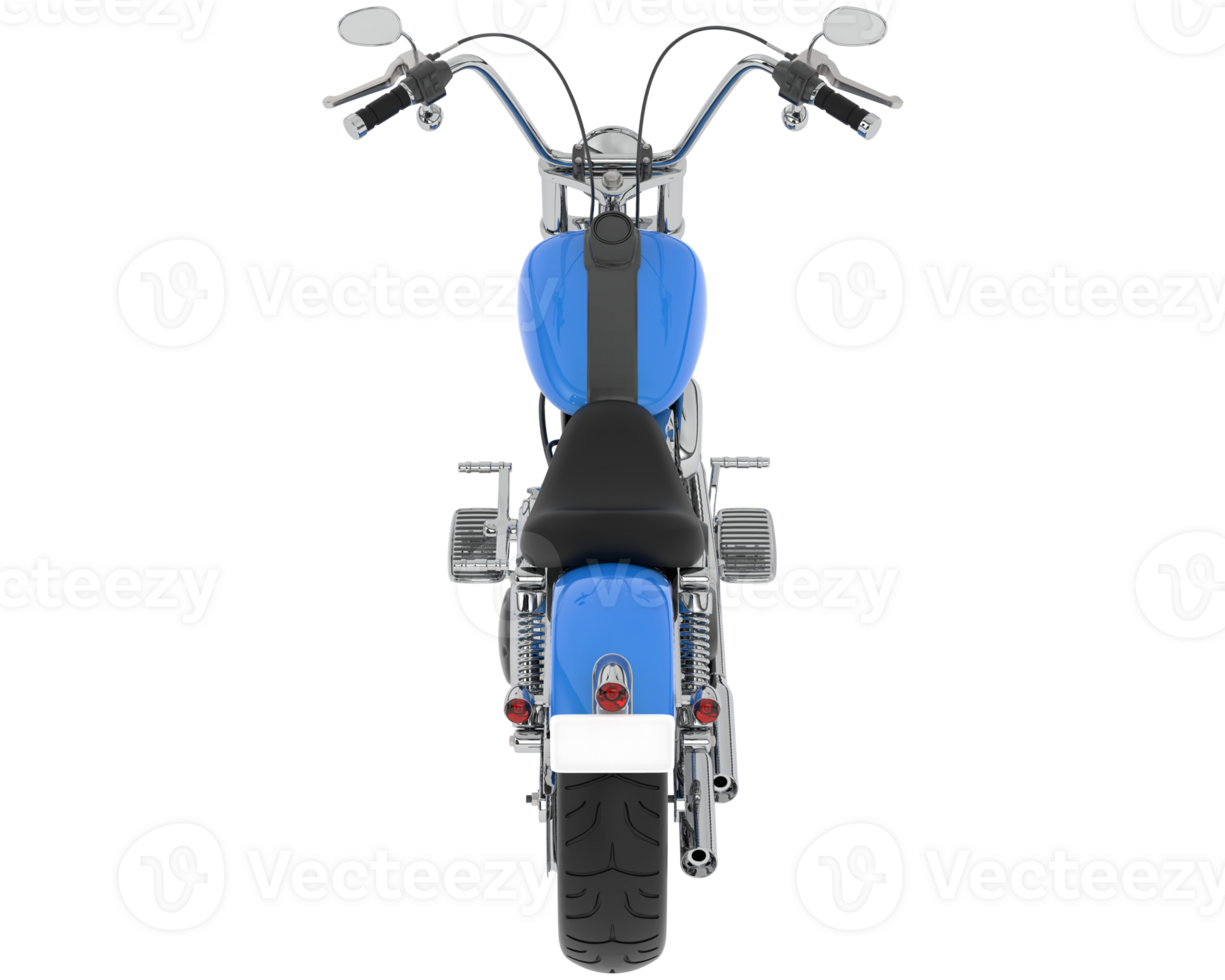 Motorcycle isolated on background. 3d rendering - illustration png