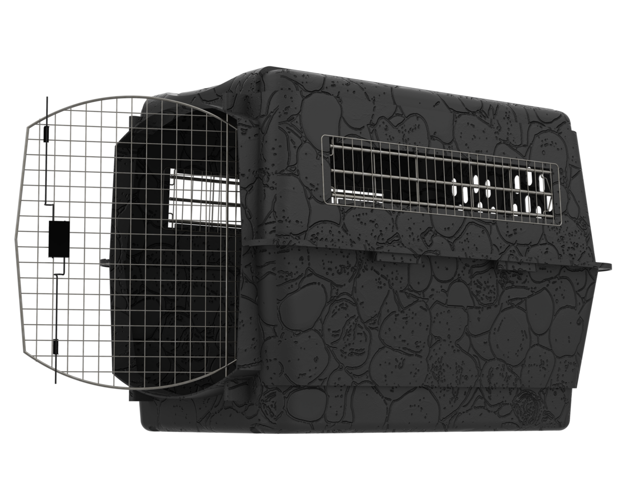 Pet cage isolated on background. 3d rendering - illustration png