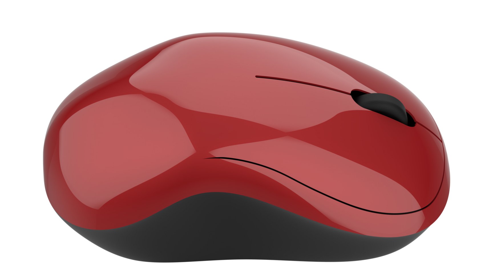 Mouse isolated on background. 3d rendering - illustration png