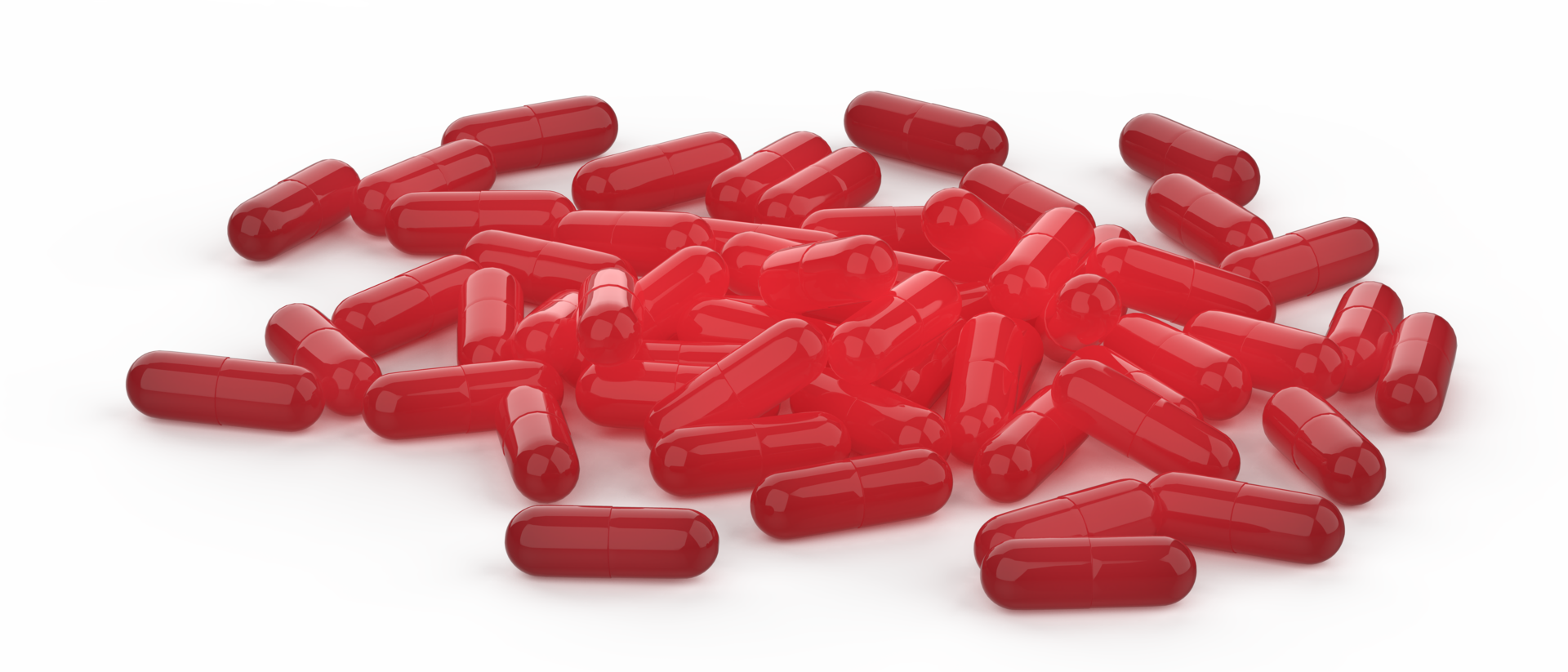 Capsule pills isolated on background. 3d rendering - illustration png