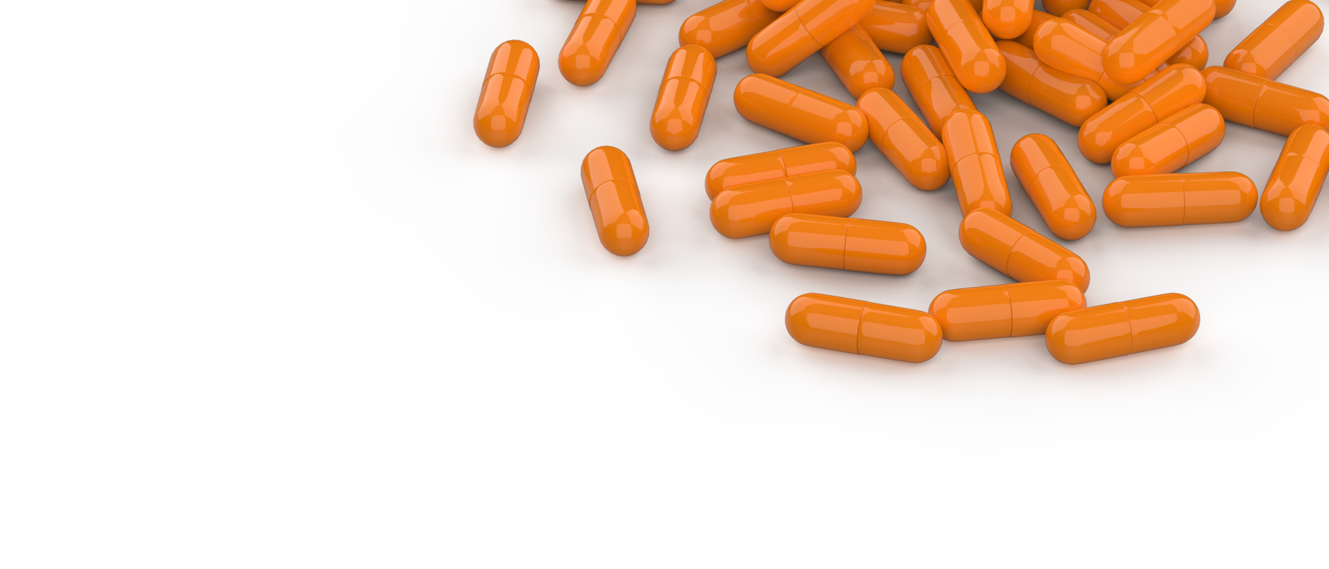 Capsule pills isolated on background. 3d rendering - illustration png