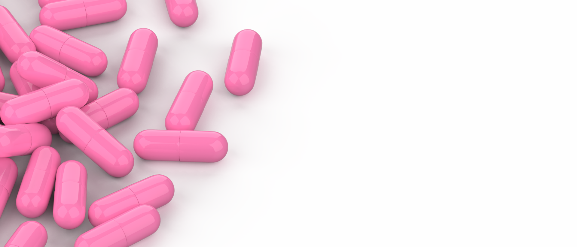 Capsule pills isolated on background. 3d rendering - illustration png