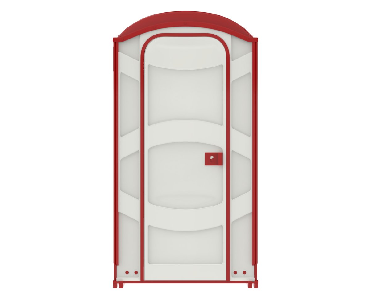 openbaar toilet geïsoleerd Aan achtergrond. 3d renderen - illustratie png