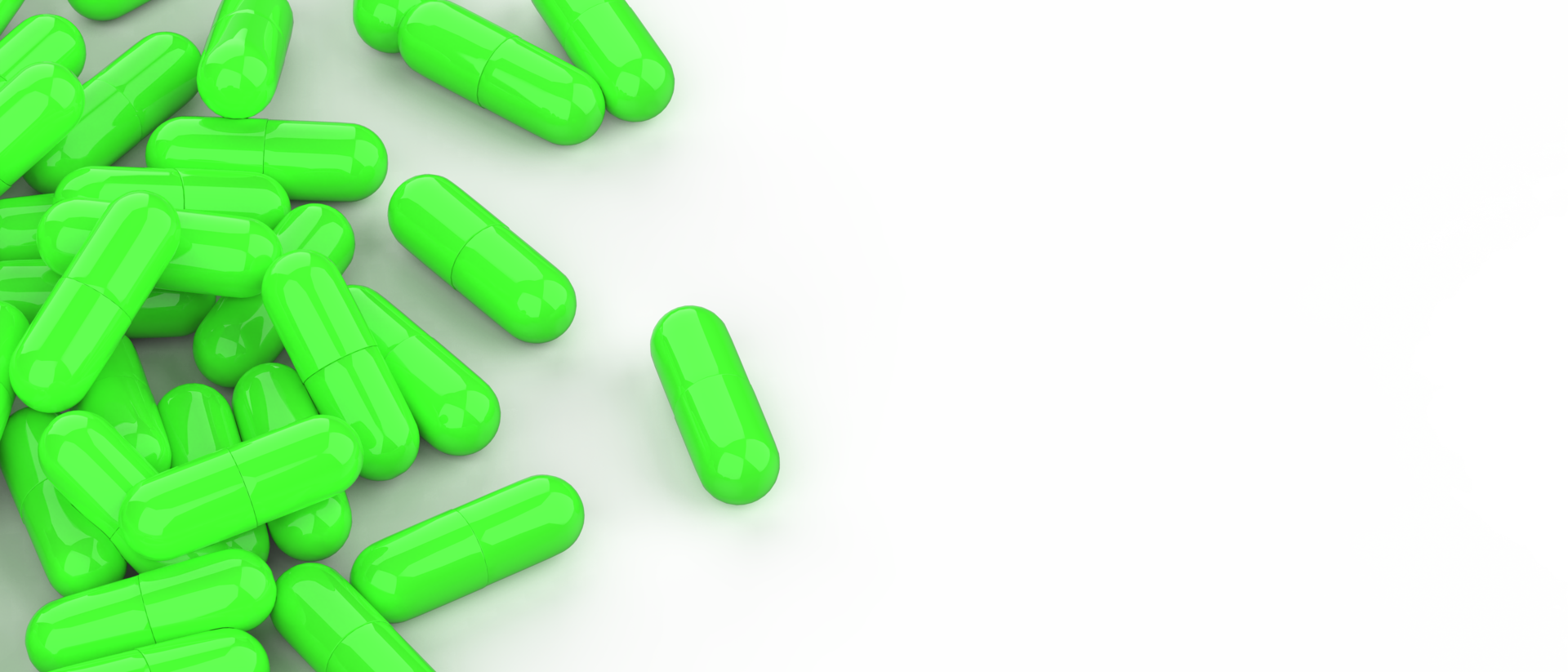 Capsule pills isolated on background. 3d rendering - illustration png