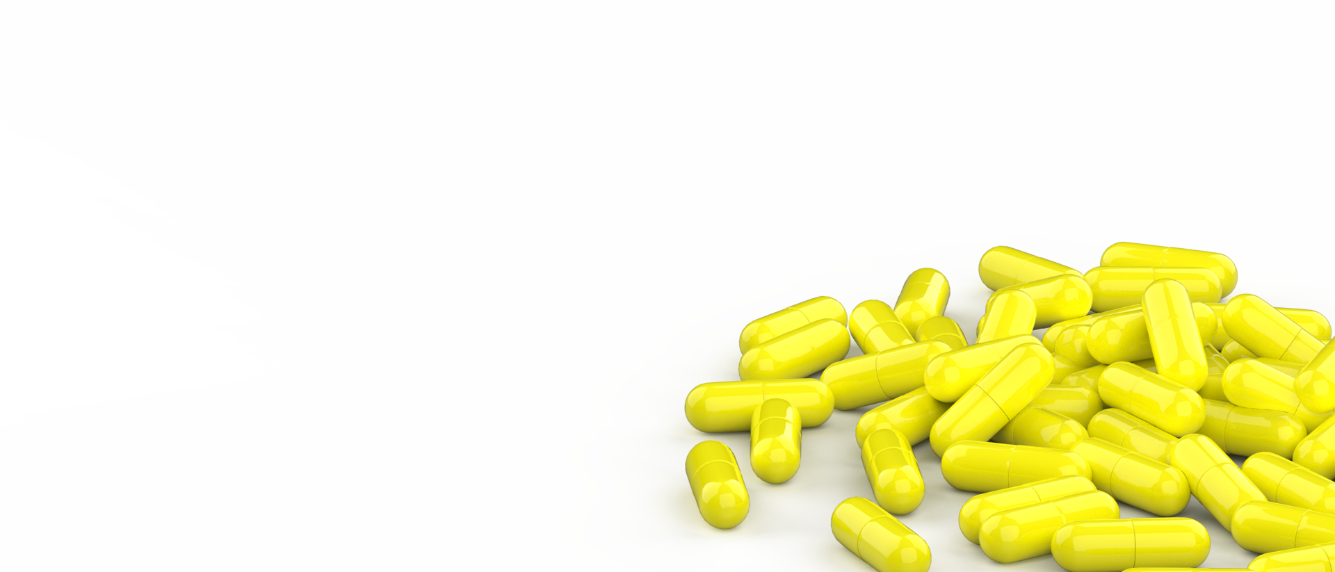 Capsule pills isolated on background. 3d rendering - illustration png