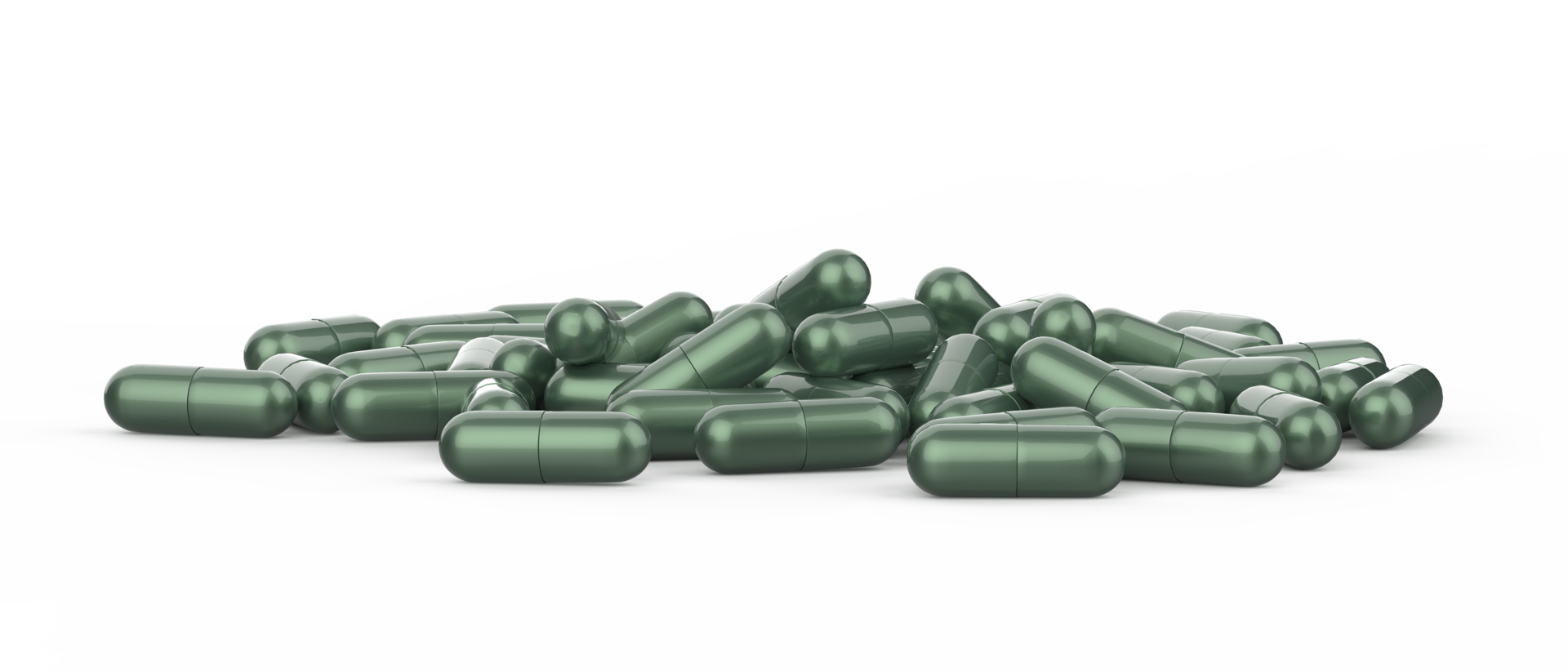 Kapsel Tabletten isoliert auf Hintergrund. 3d Rendern - - Illustration png