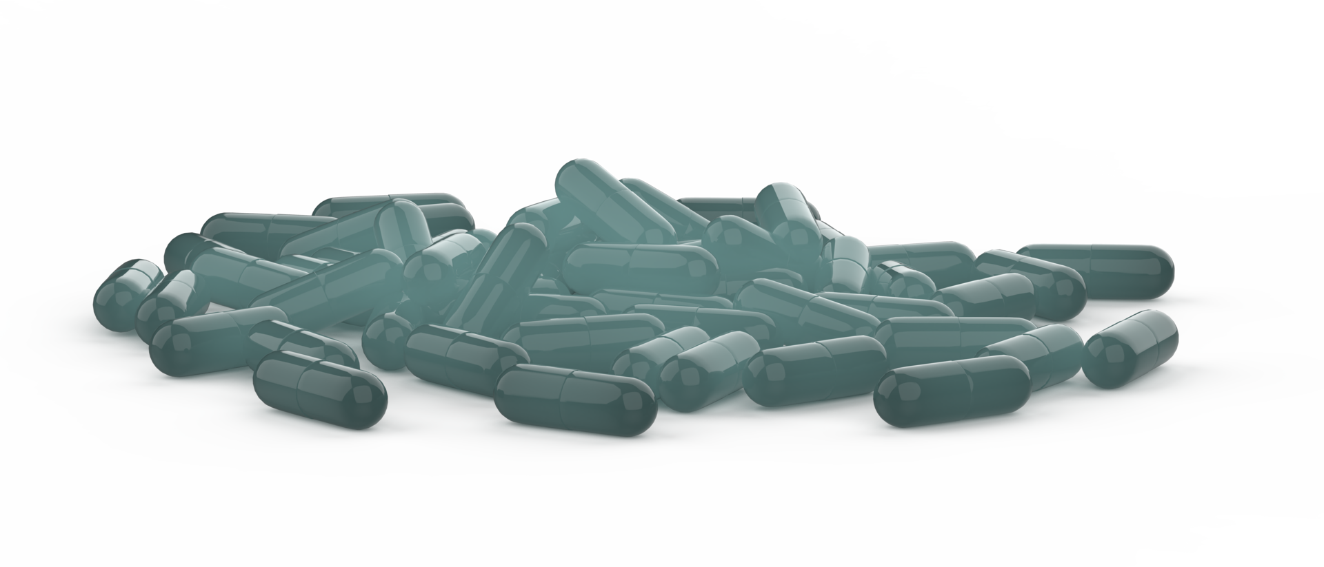 Capsule pills isolated on background. 3d rendering - illustration png