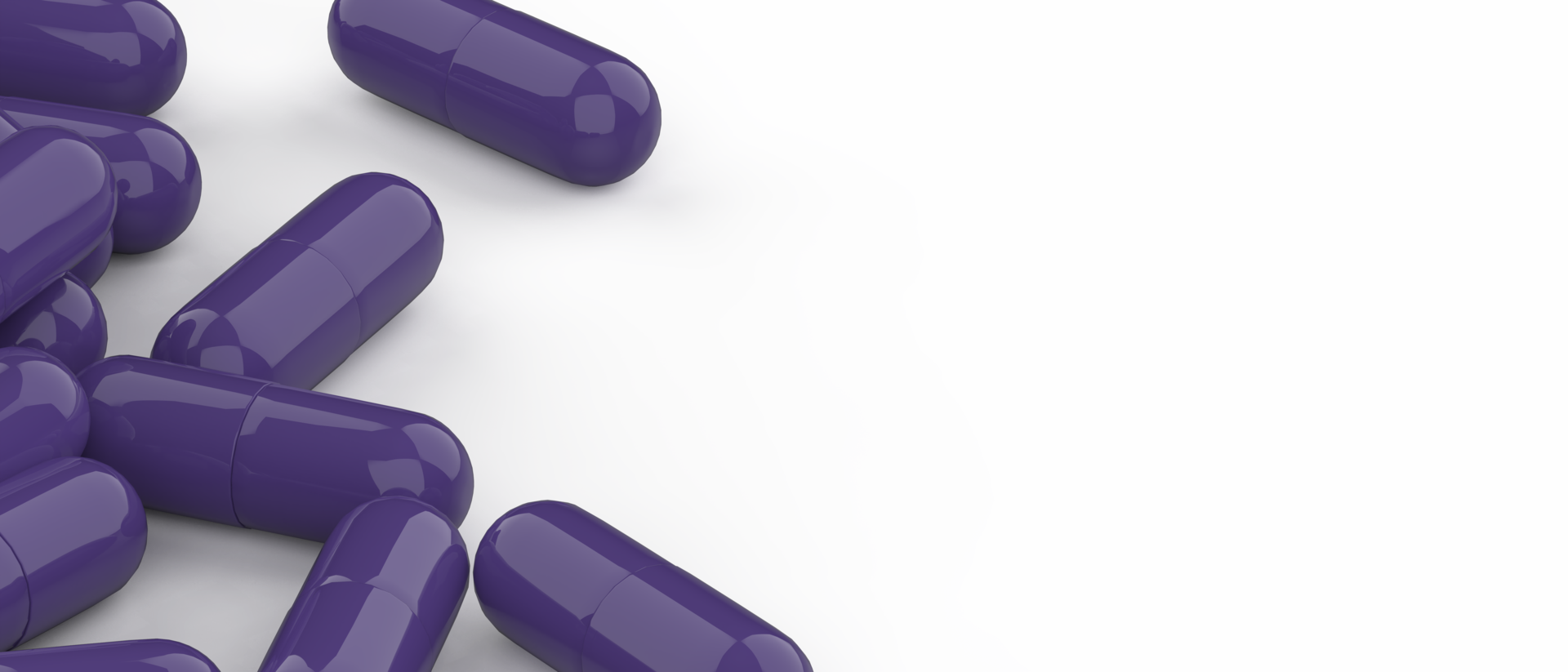 Capsule pills isolated on background. 3d rendering - illustration png