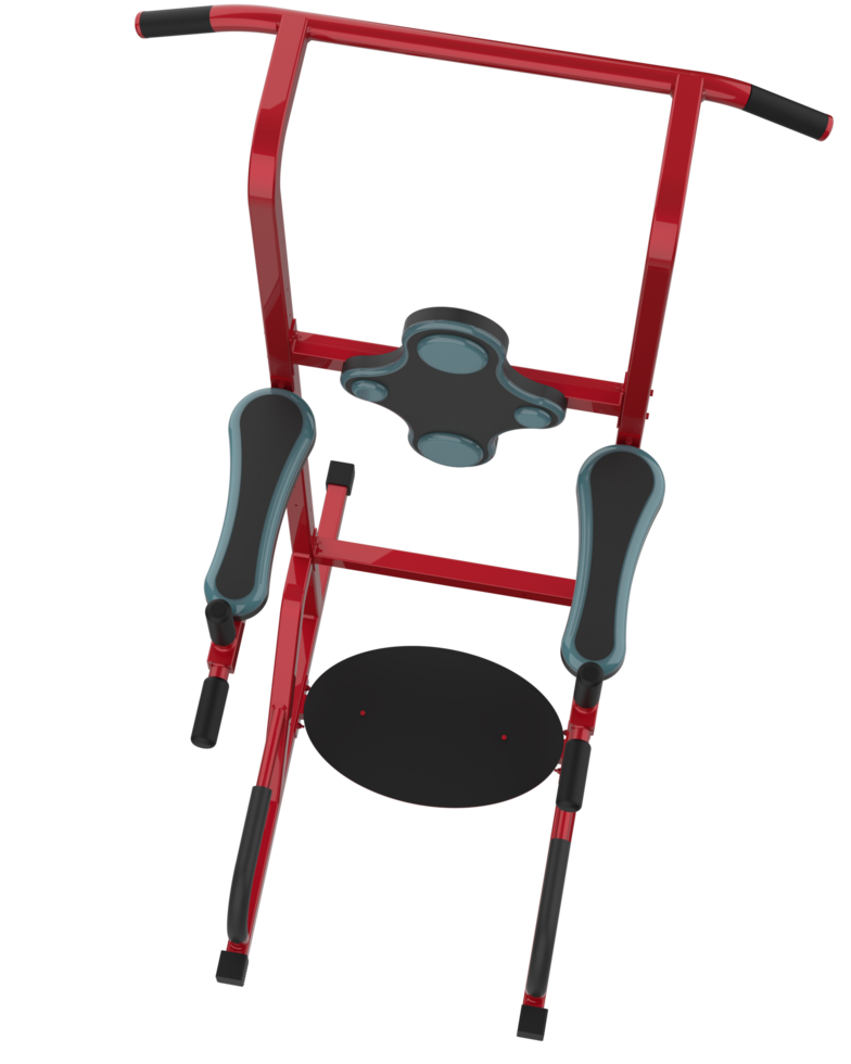Gym equipment isolated on background. 3d rendering - illustration png