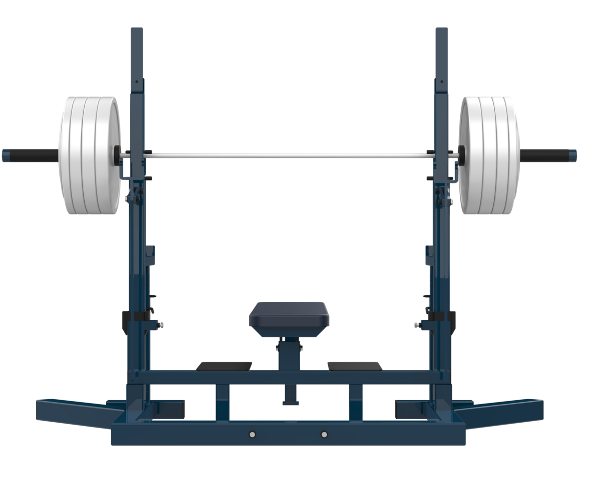 Dumbbell isolated on background. 3d rendering - illustration png