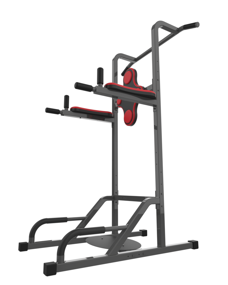 Gym equipment isolated on background. 3d rendering - illustration png
