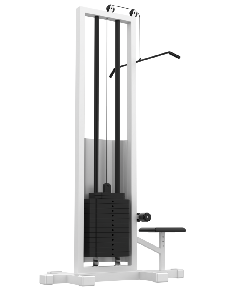 Gym equipment isolated on background. 3d rendering - illustration png