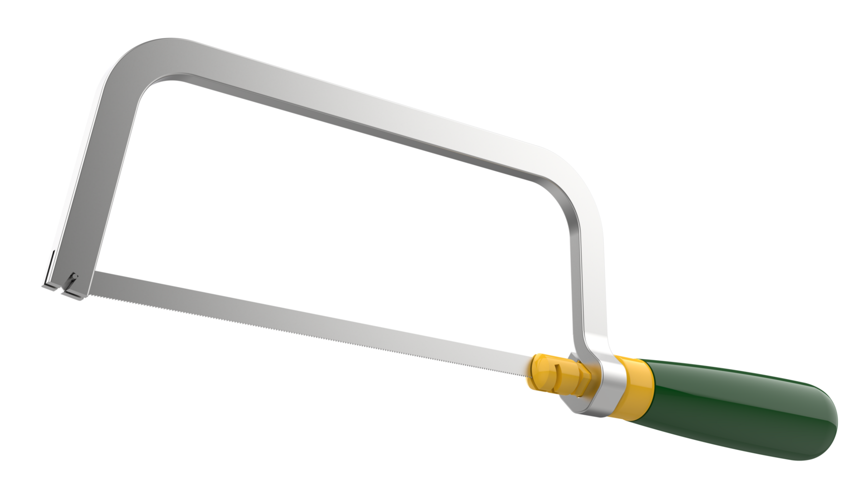 Hand saw isolated on background. 3d rendering - illustration png
