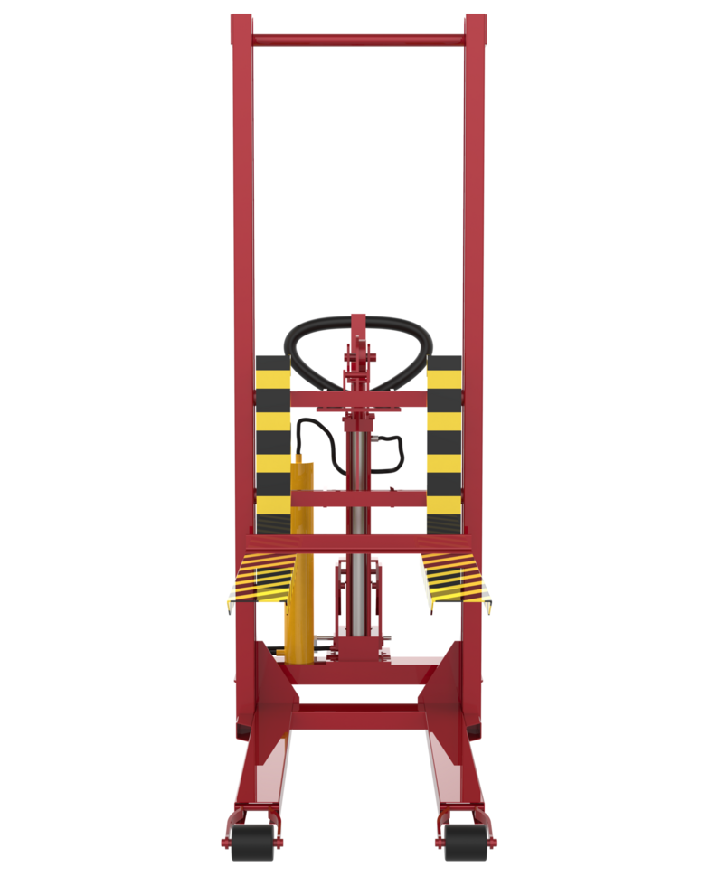 lager hydraulisk Utrustning för frakt isolerat på bakgrund. 3d tolkning - illustration png