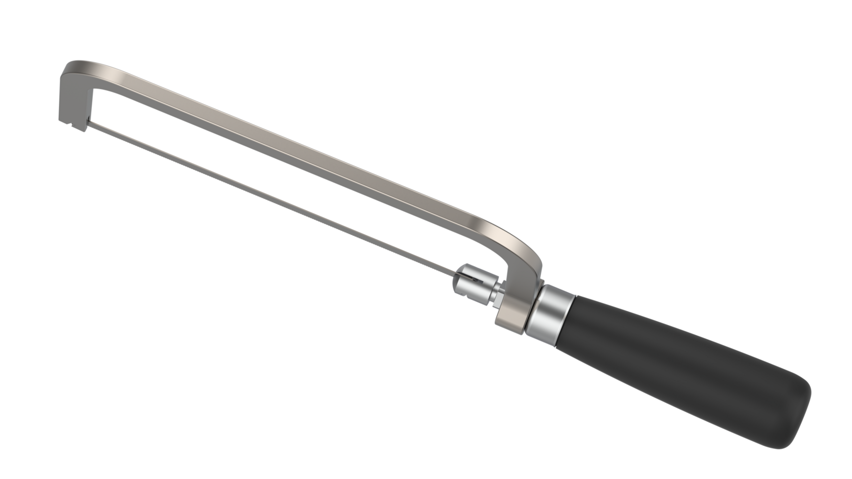 Hand saw isolated on background. 3d rendering - illustration png