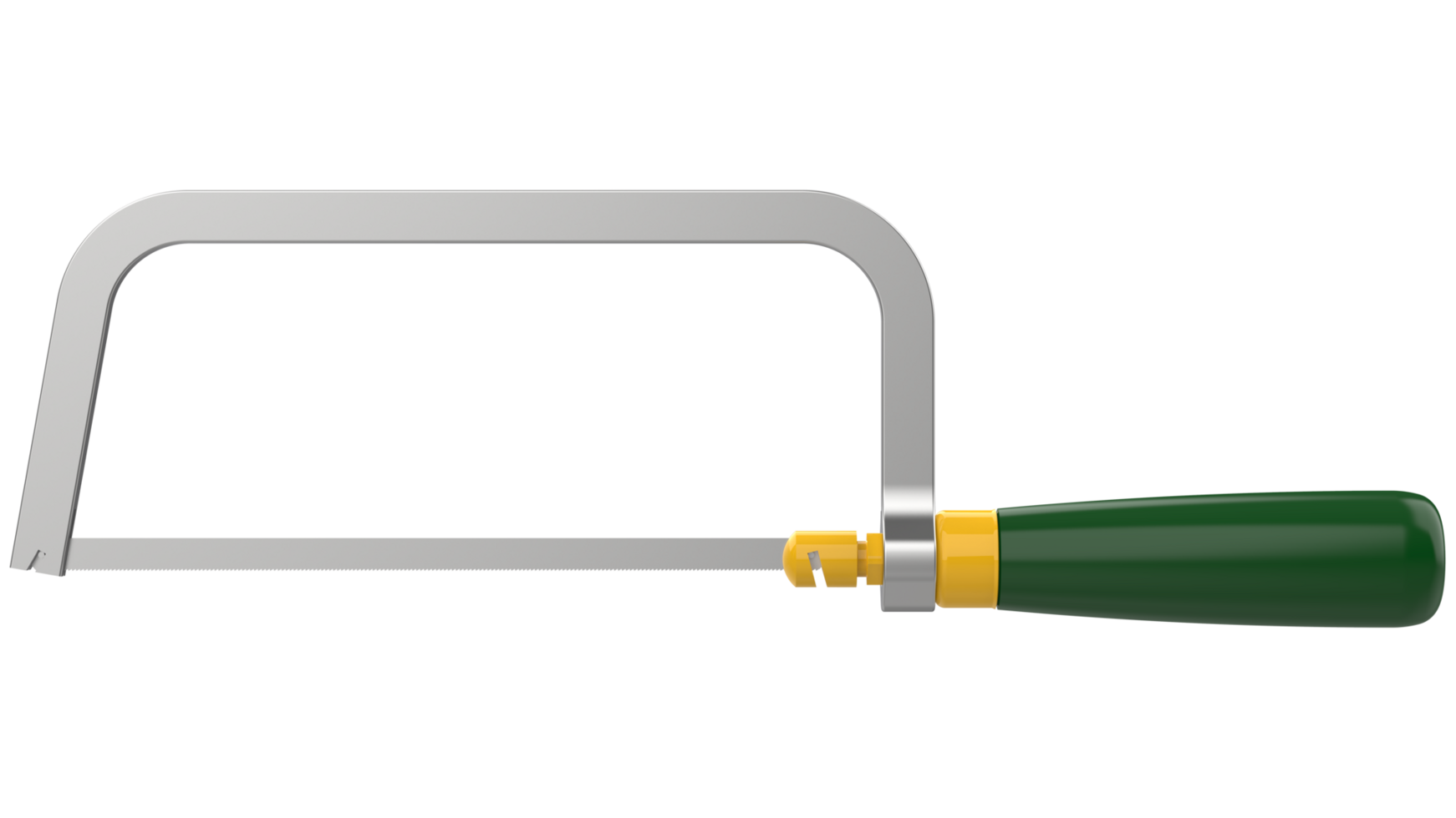 Hand saw isolated on background. 3d rendering - illustration png