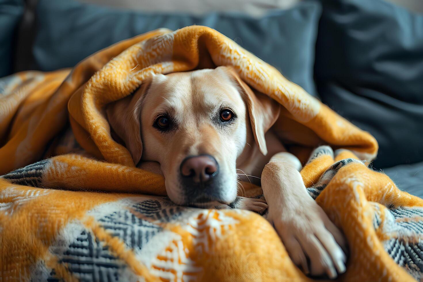 AI generated Unconditional Love Embracing Our Dog as Family photo