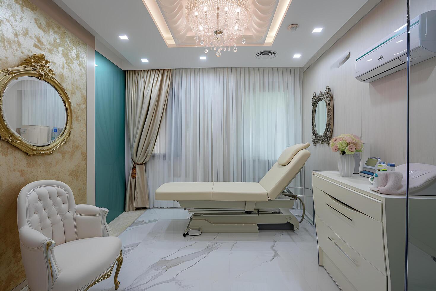 AI generated Elegance Redefined Aesthetic Clinic's Promotional Showcase photo