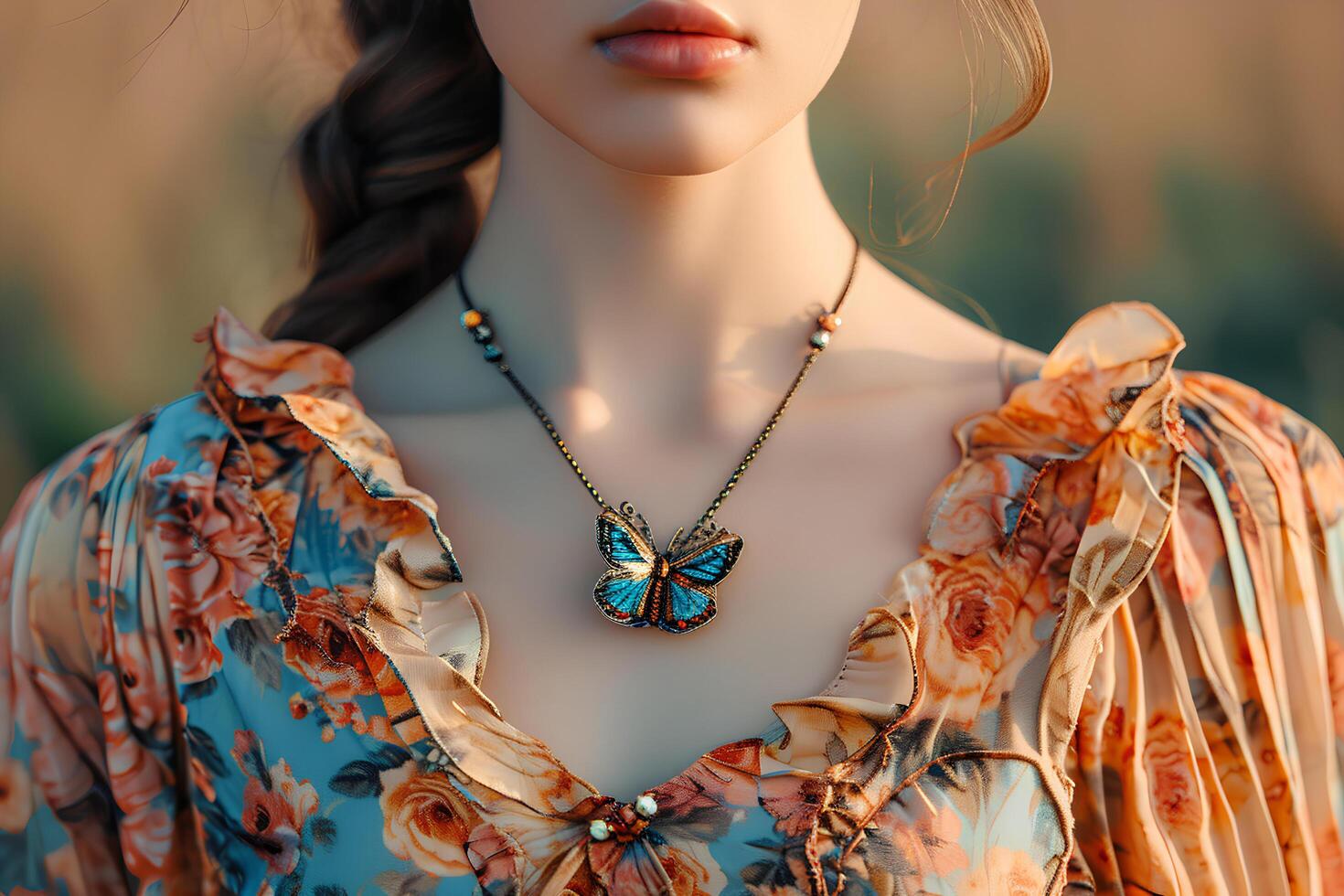 AI generated Radiant Spring A Banner of Beauty, Nature, and Timeless Elegance photo