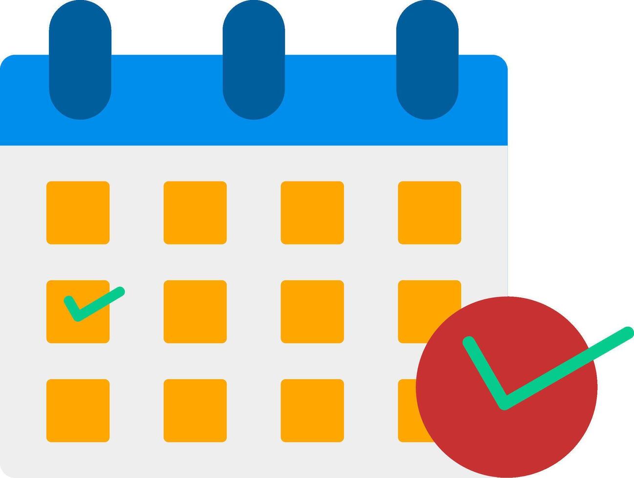 Single Flat icon vector