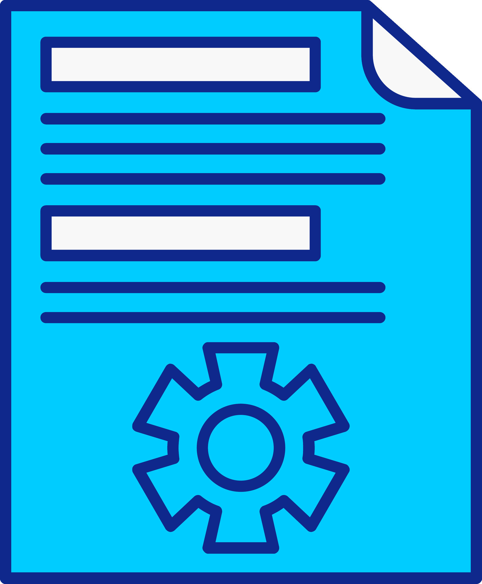 Project Management Blue Filled Icon 37378893 Vector Art at Vecteezy