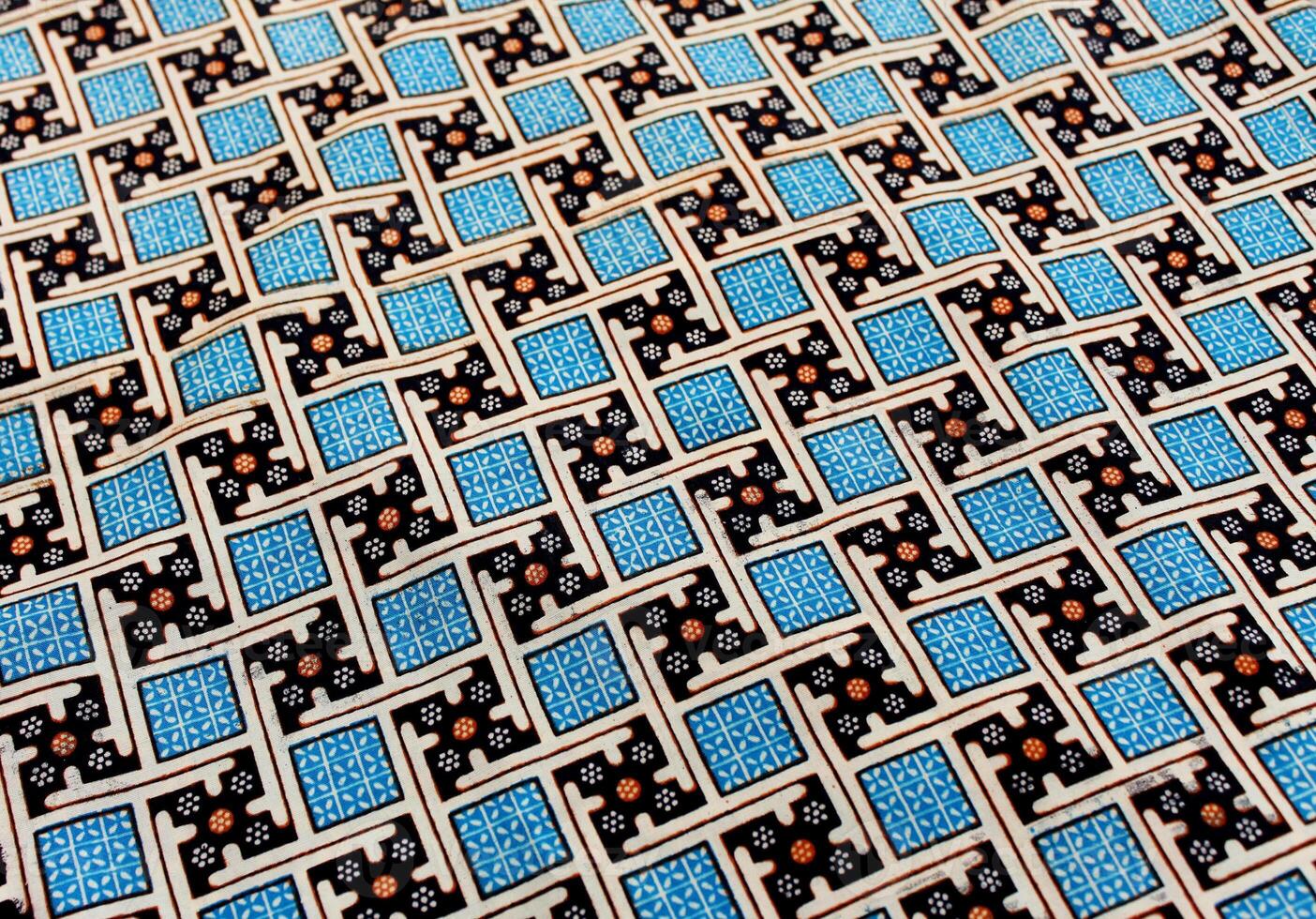 Indonesian Heritage Traditional Java Batik Pattern photo