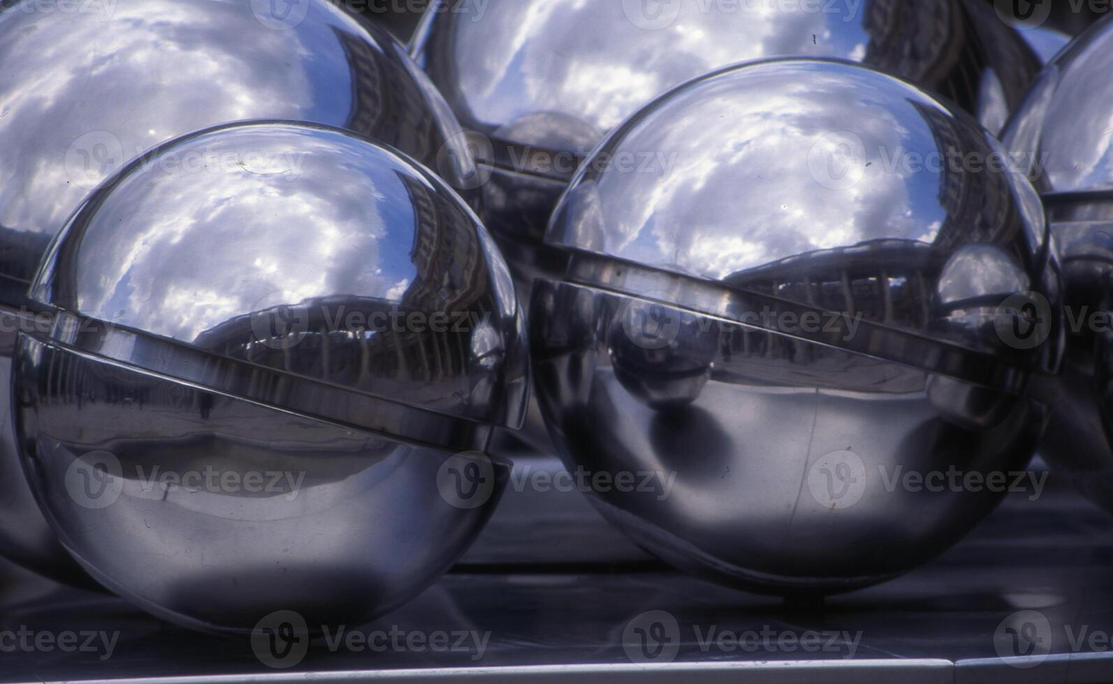 a group of shiny balls photo