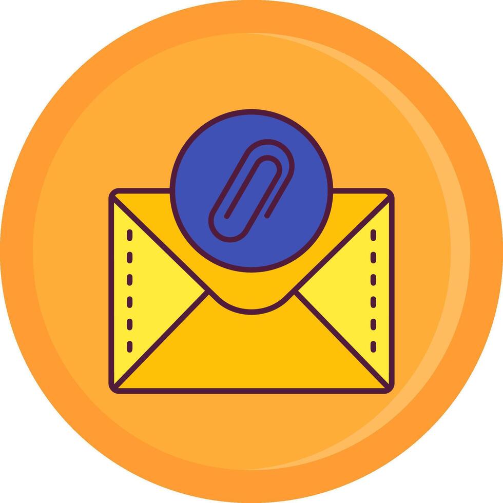 Clipper Line Filled Icon vector