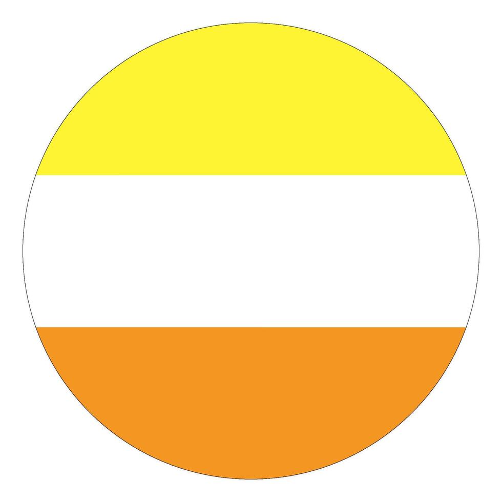 Maverique Pride Flag in shape. LGBTQ flag in shape vector