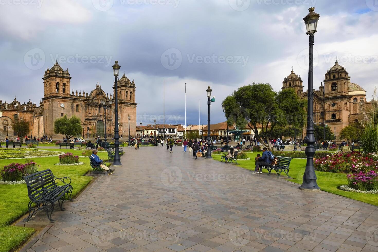 catedral de cusco o catedral basílica de el Virgen de el suposición, plaza Delaware armas, cusco, Perú foto