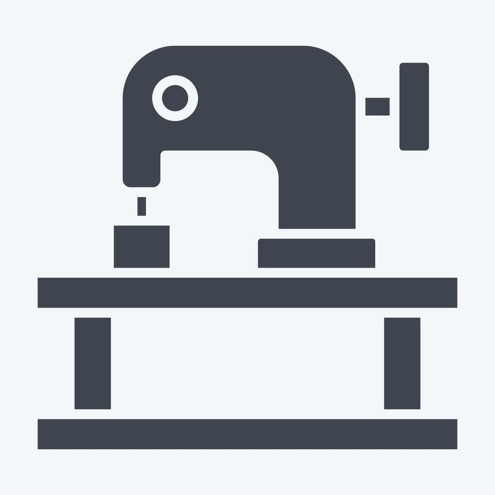 Icon Shoe. related to Shoemaker symbol. glyph style. simple design editable. simple illustration vector