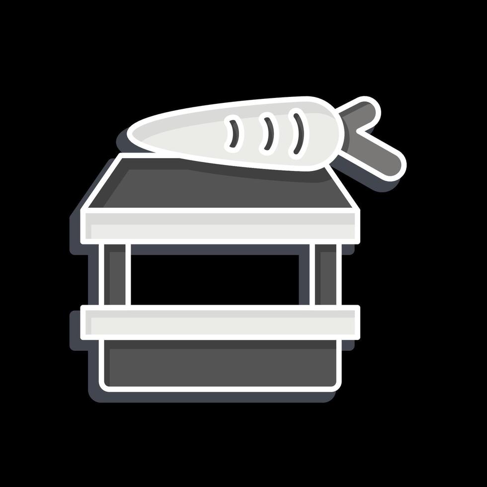 Icon Vegan Shop. related to Vegan symbol. glossy style. simple design editable. simple illustration vector