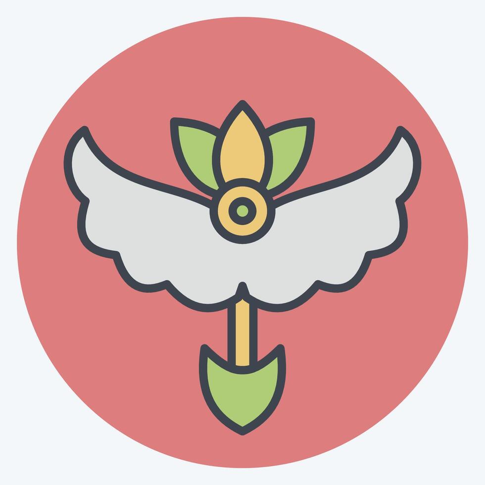 Icon Arrows. related to Hipster symbol. color mate style. simple design editable. simple illustration vector
