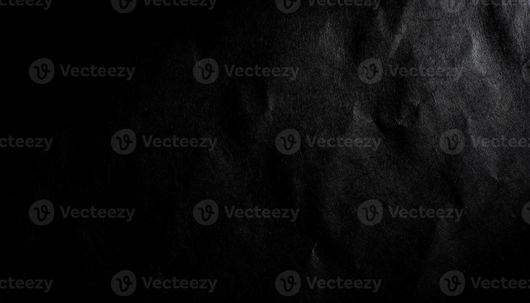 AI generated Close-up Rough, dusty and grainy black paper texture for background photo