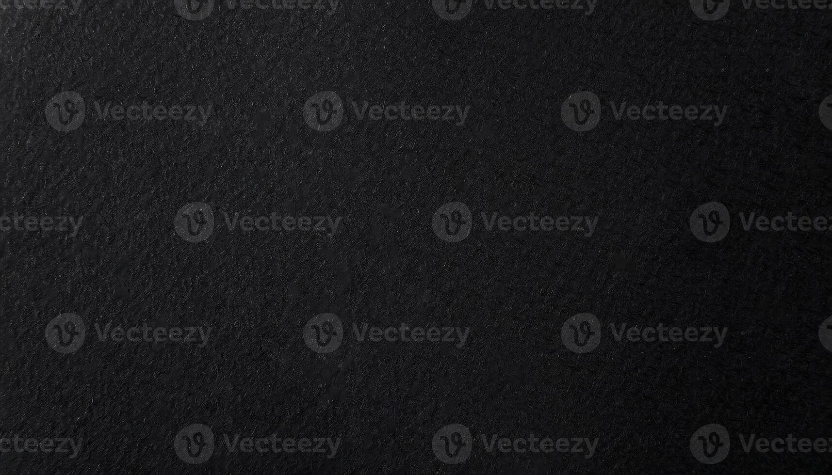 AI generated Close-up Rough, dusty and grainy black paper texture for background photo