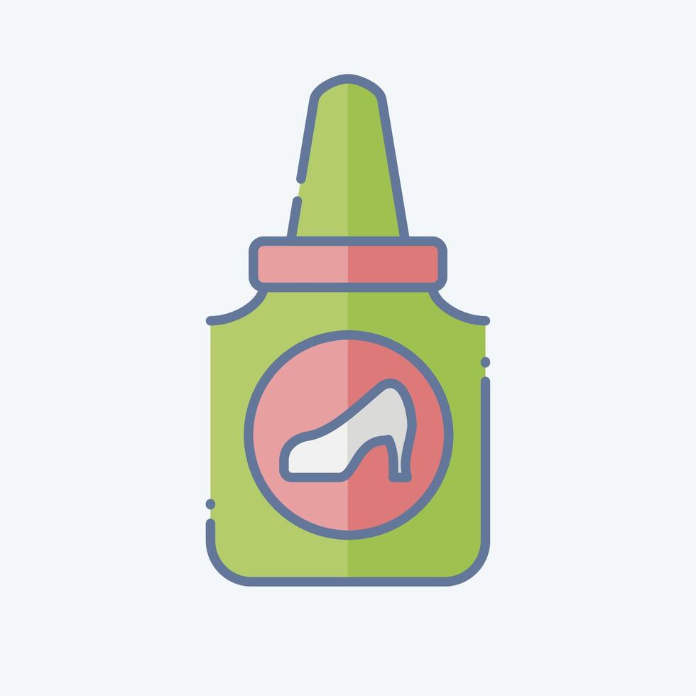 Icon Glue. related to Shoemaker symbol. doodle style. simple design editable. simple illustration vector