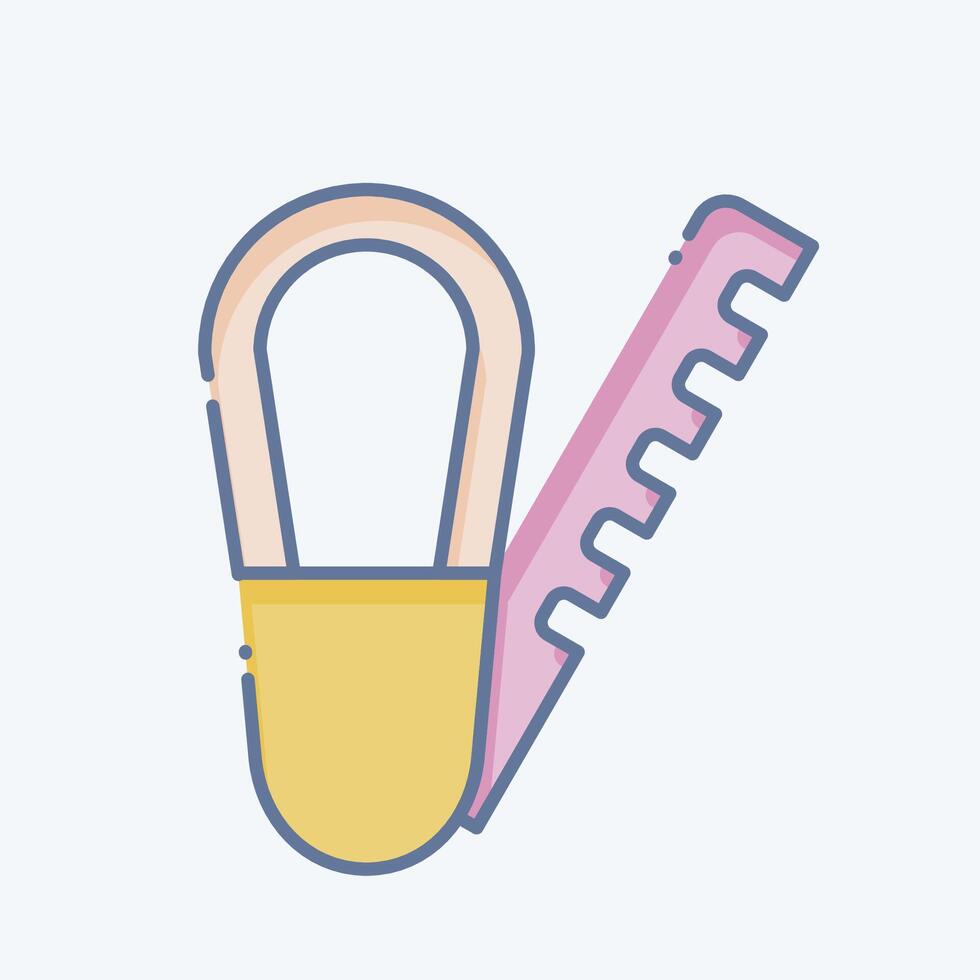 Icon Soles. related to Shoemaker symbol. doodle style. simple design editable. simple illustration vector