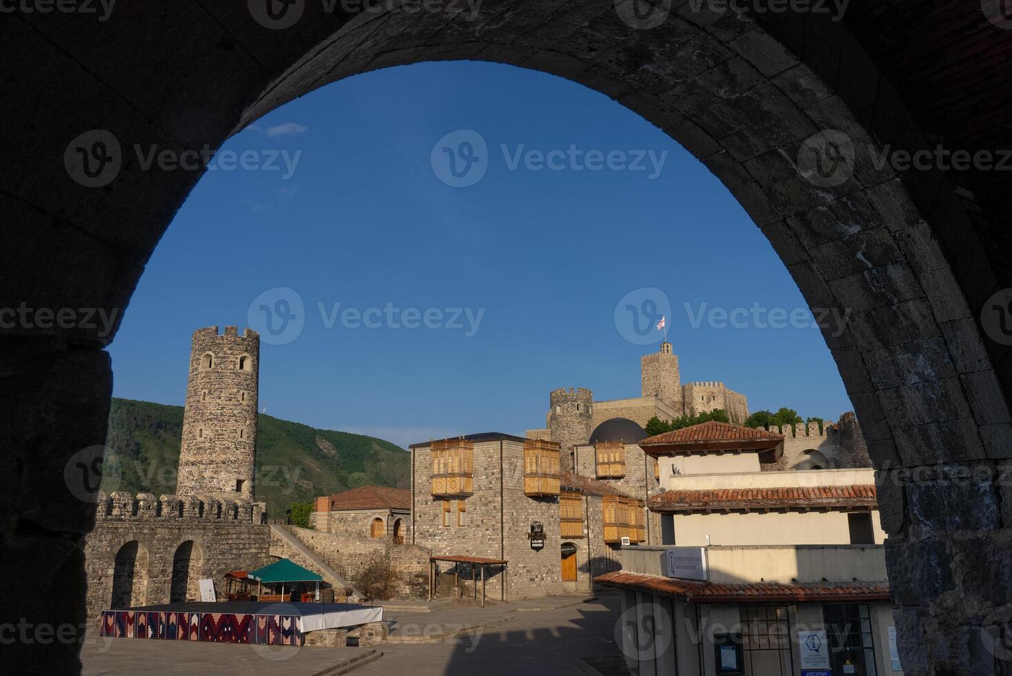 View From Top of Inside Rabati Castle Gerogia photo