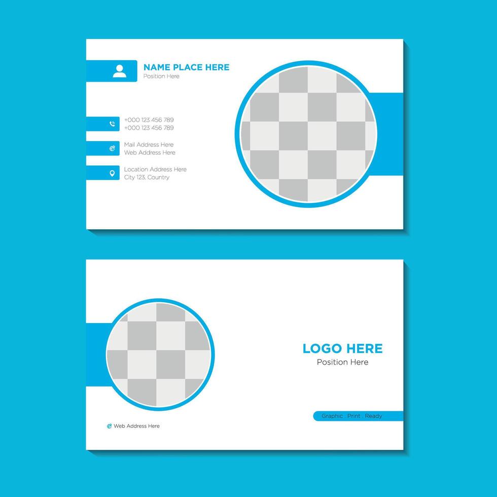 Business Card Design vector