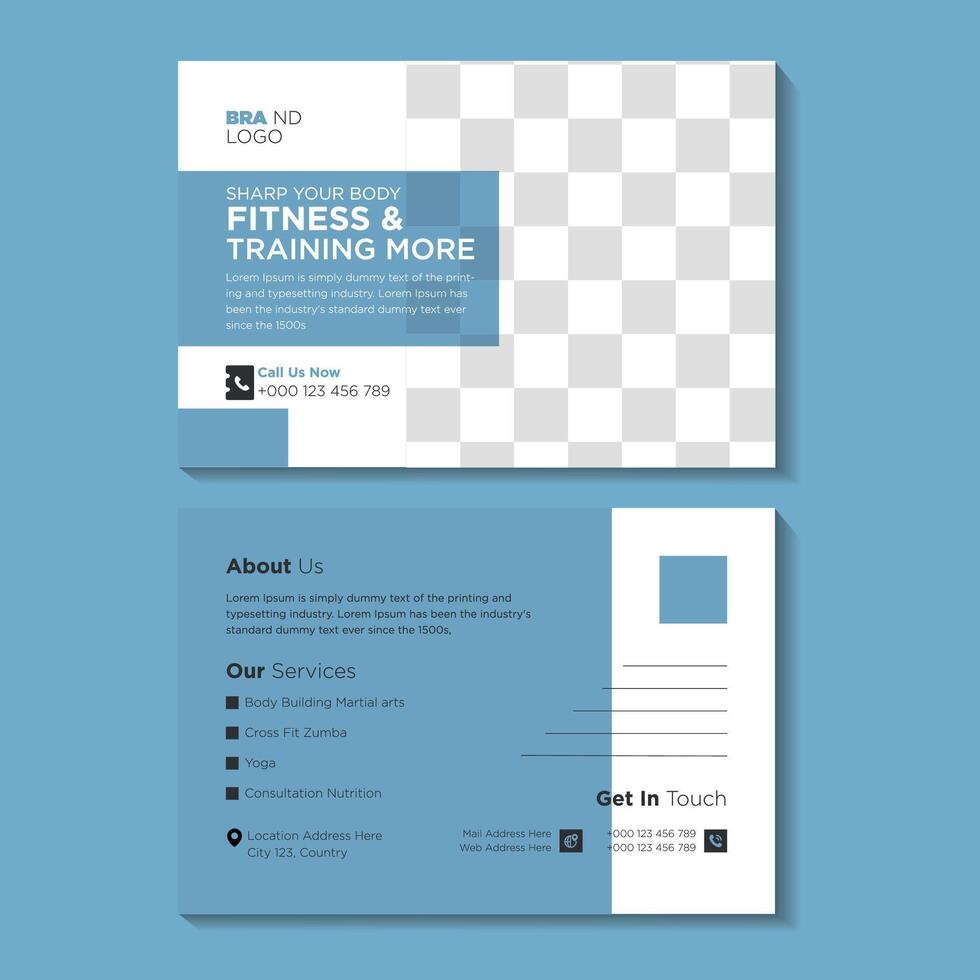 Post Card design Templates vector