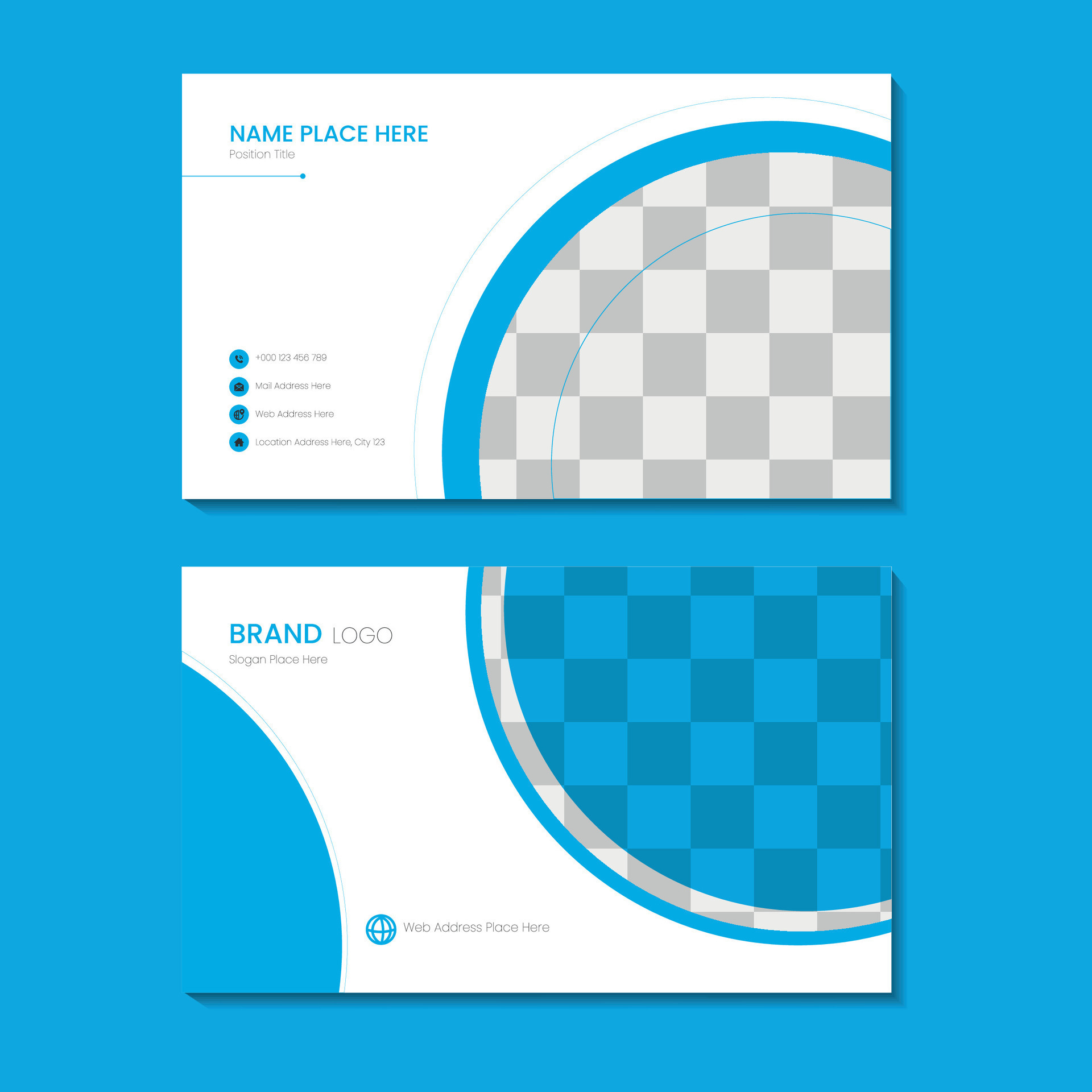 Business Card Design Templats 37386372 Vector Art at Vecteezy