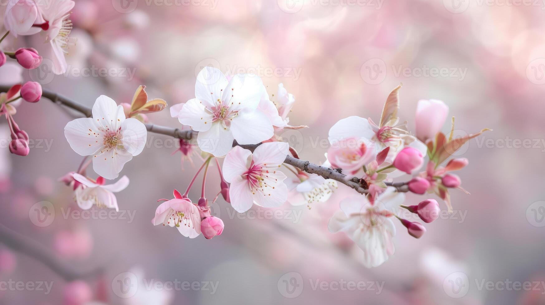 AI generated Spring Blossom Serenity photo