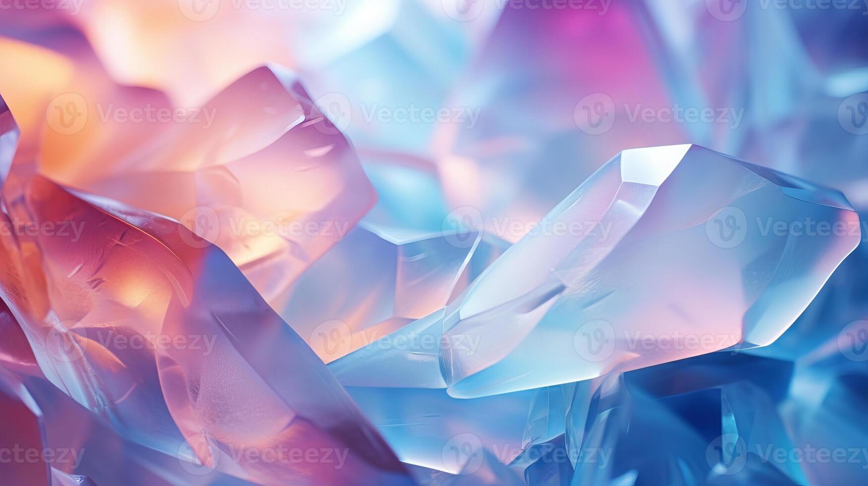 AI generated Gems crystals twinkle with mesmerizing colorful glow creating stunning and abstract backdrop photo