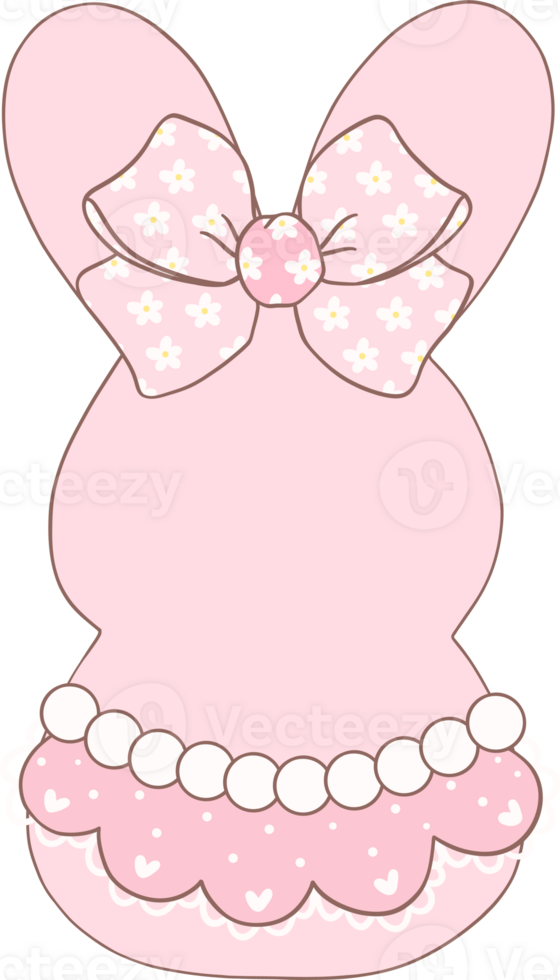 Coquette Easter peeps png
