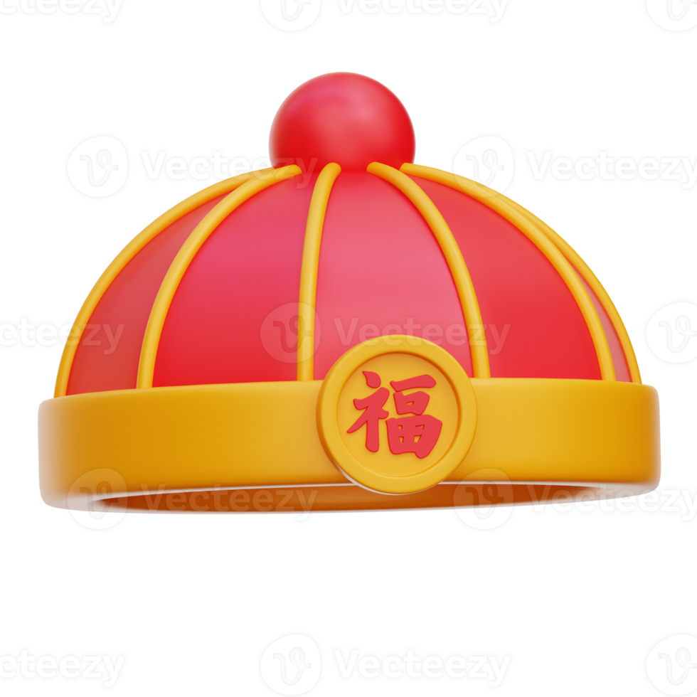 Chinese Hat 3d Illustration png