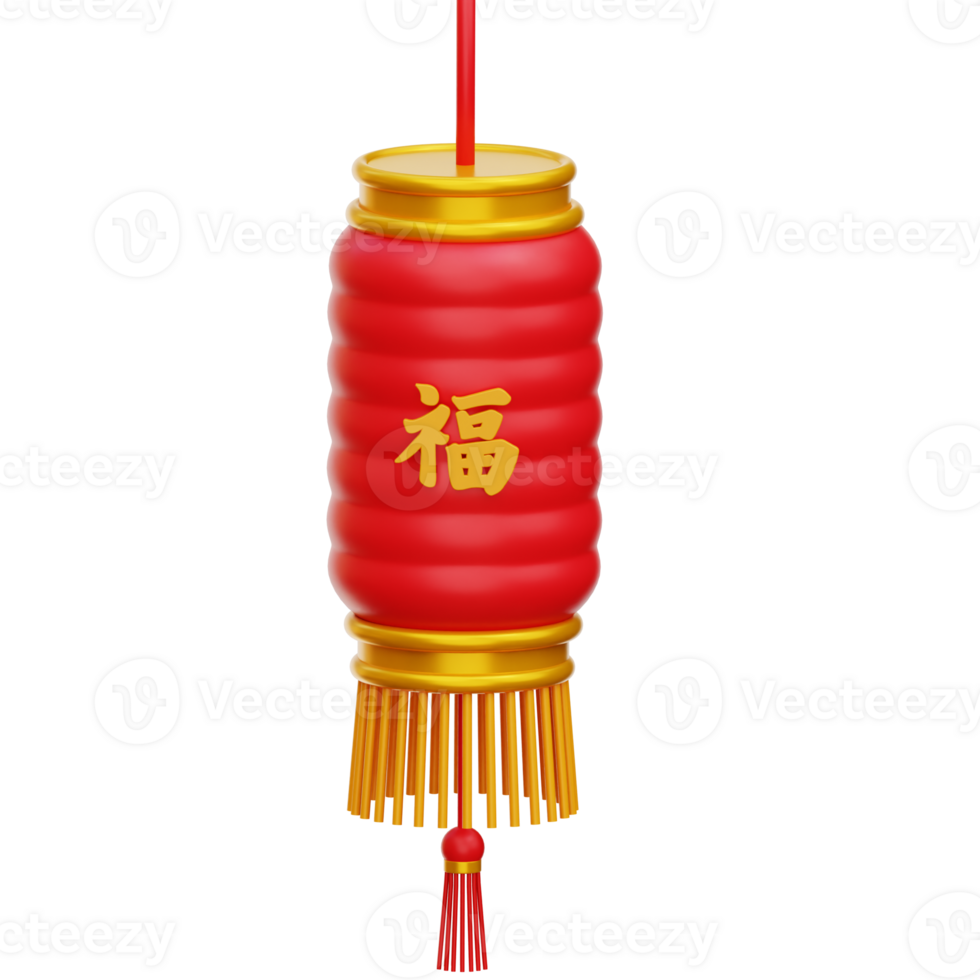 Chinese Lantern 3d Illustration png