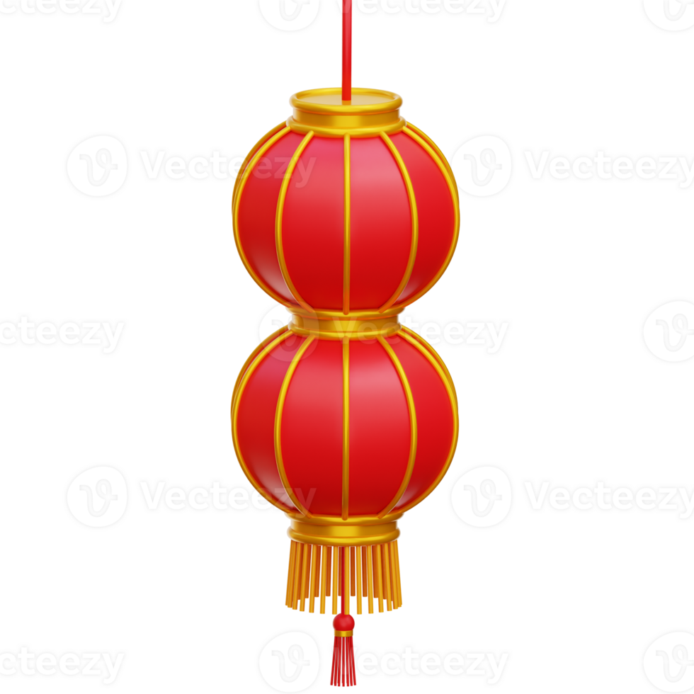 Chinese Lantern 3d Illustration png
