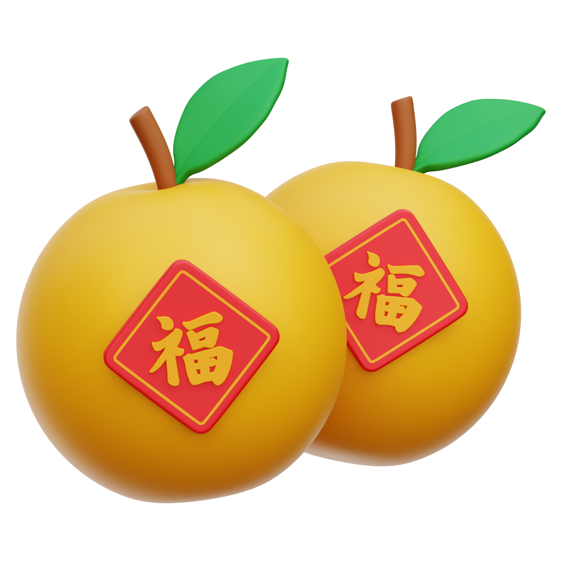 Mandarin Orange 3d Illustration 37387846 PNG
