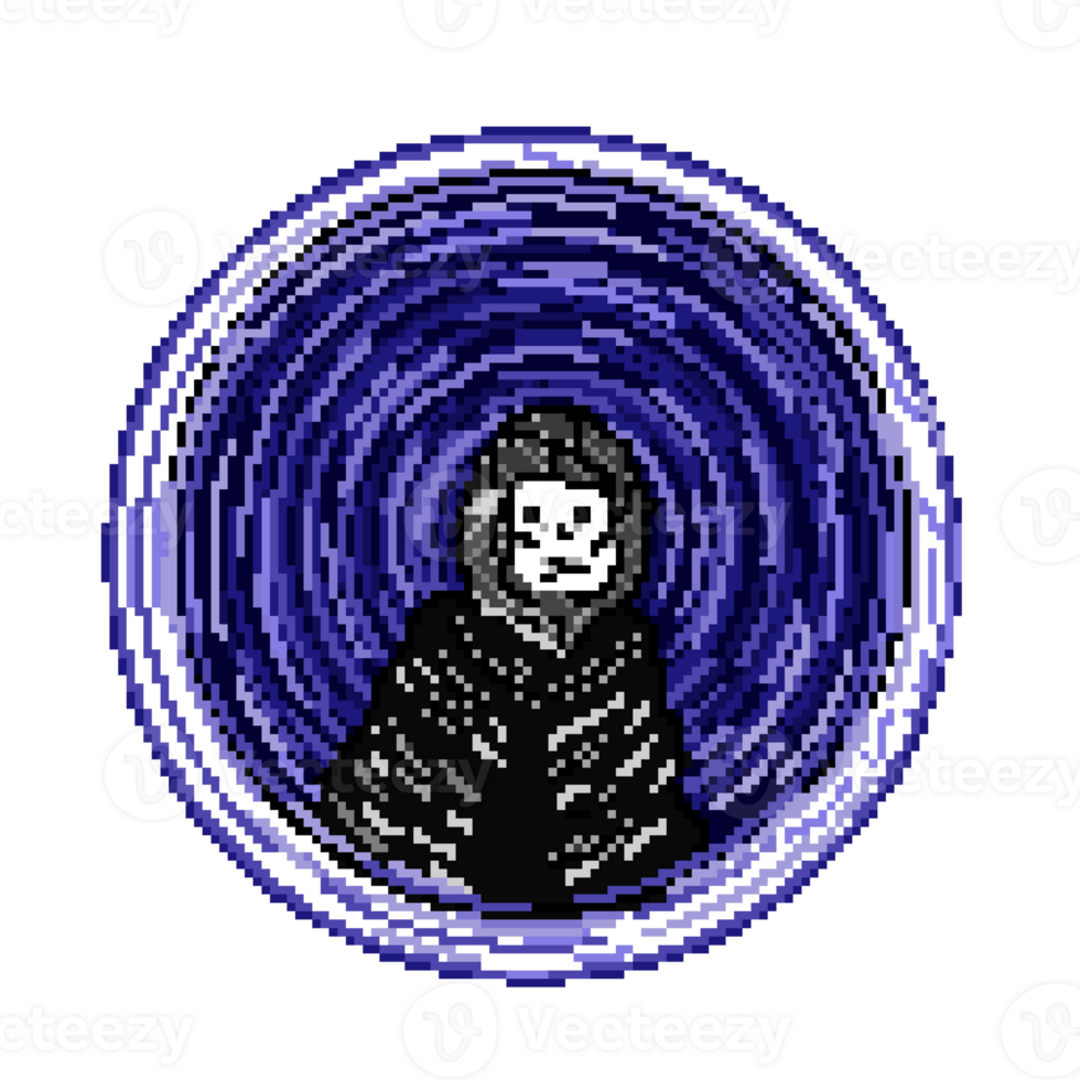 Grim reaper appeared at the time travels dimension png