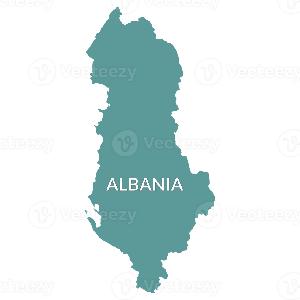 Albania map. Map of Albania png